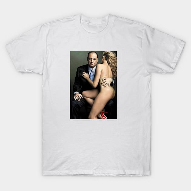 Tony Soprano T-Shirt by Tracy Daum